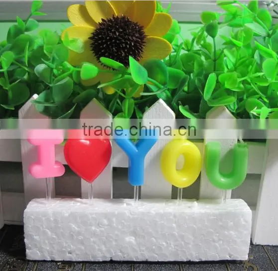 I Love You Wedding Candles photo-3