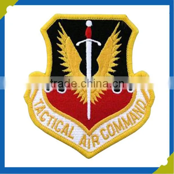 Fashion Custom Lively Peafowl Embroidery Sew Hook Patches photo-6