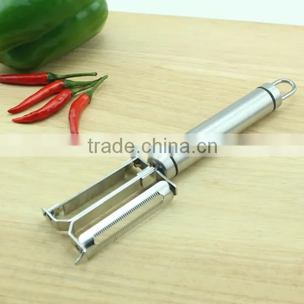 2016 New Unique Design 2 in 1 Manual Dual Julienne Peeler photo-2