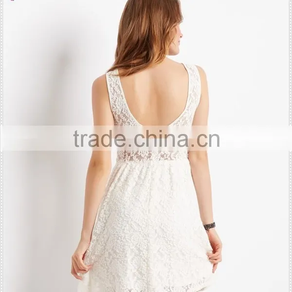 China Wholesale Clothing Floral Lace Dress Woman Clothes Woman Quality Choice photo-3