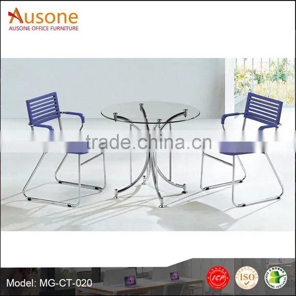 Modern design glass center table
