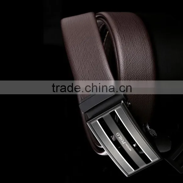 Factory Wholesale Fashion Automatic Buckle Genuine Leather Belt For Man photo-2