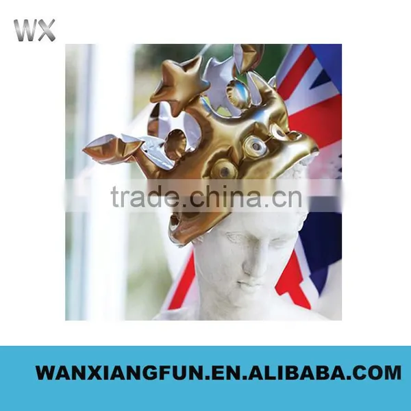 Party Promotions Gold Inflatable Crown photo-4