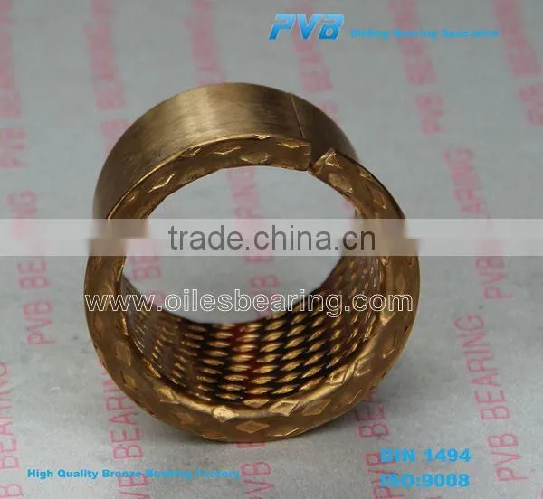 Wrapped Bronze Bearings CuSn8P, Split Bronze Bearing,WB700 Bronze Bush Bearing,FB090 Bronze Bushing Sleeve photo-3