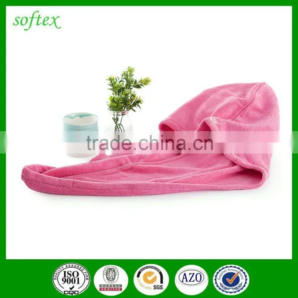 Hair Drying Towel Turban Coral Fleece photo-5
