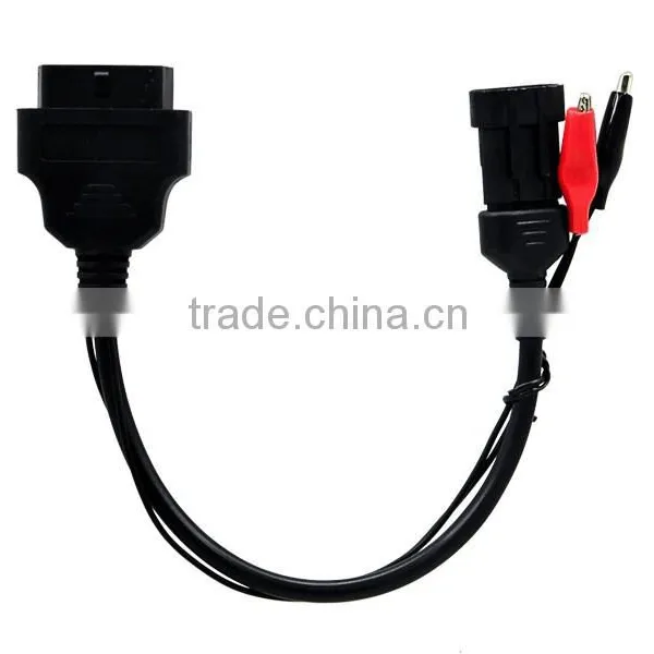 Hot Selling OBD OBD2 Fiat 3 Pin Alfa Lancia to 16 Pin Diagnostic Cable Car Connector Fiat 3Pin photo-2