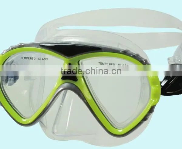 Full Face China Tempered Glass Diving Goggles Mask photo-4