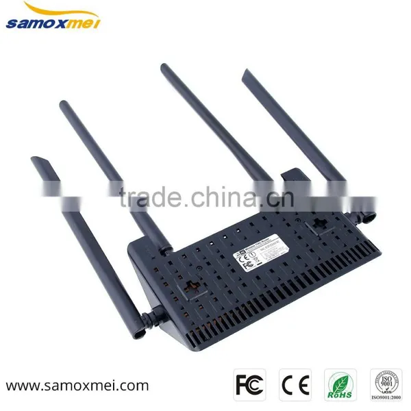 Dual Band AC1200 Concurrent 2.4G+5G Wireless Gigabit Router With 4 External Antennas photo-4