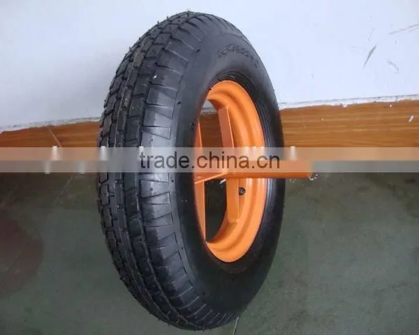 Wholesale Manufacture 4.00-8 Rubber Wheel for Wheel Barrow