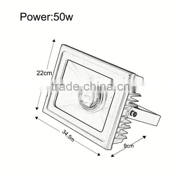 Perfect Lumen Waterproof Cob Aluminum 600w Led Floodlight photo-3