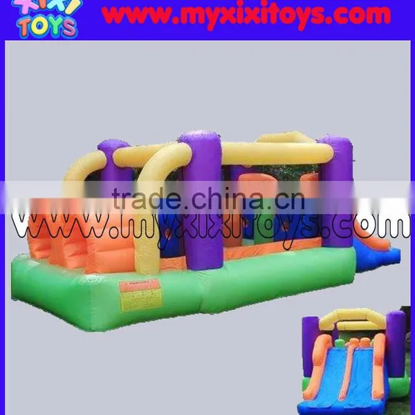 Small Indoor Inflatable Obstacle Course Sport Games