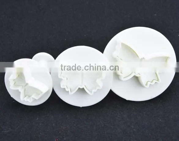 33 PCs Fondant Heart Shaped Cake Cutter Ejector Stamp Modeling Border Decoration Fondant Marzipan Plunger Cutter photo-4