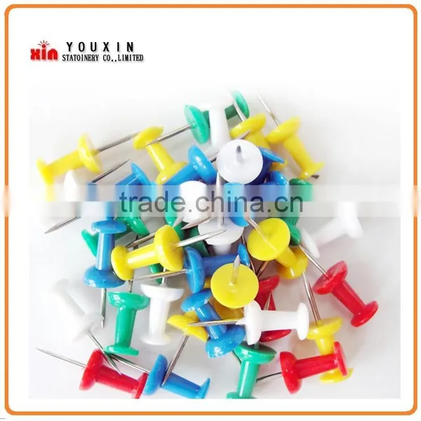 Multi-Colored Wholesale Push Pins Metallic Coloured Push Pins (Stationery)