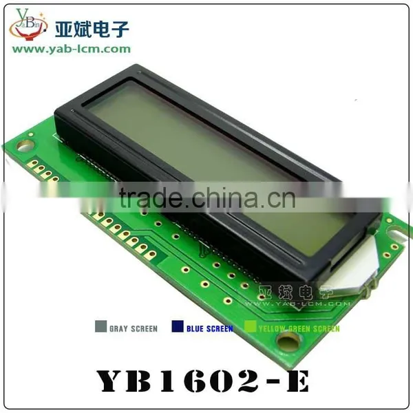 Monochrome 16x2 Lcd Display , Cheap 16x2 Character Lcd Display Module With Backlight,16x2 Lcd Display Module 84mm*44mm photo-2