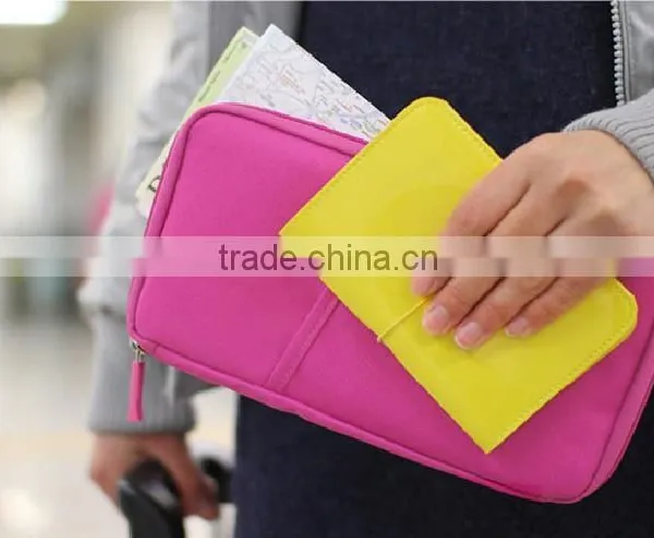 NEW Travel Passport Credit ID Card Document Bag Cash Wallet Purse Holder Case photo-2