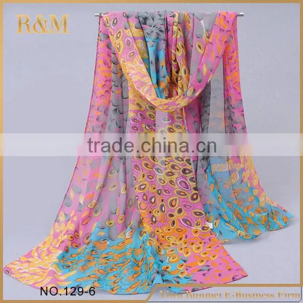 Newest Factory Sale Unique Design Personalized Silk Scarf Wholesale photo-6