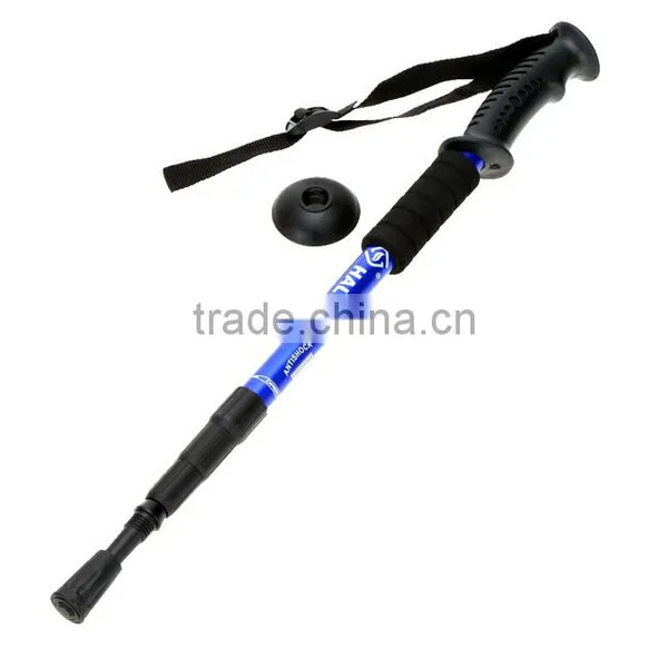 A-OK Hot Sale "T" Walking Cane Trekking Pole Telescope Hiking Stick Mountaineering Climb Ultralight Nordic Walking Stick Quality Choice photo-4