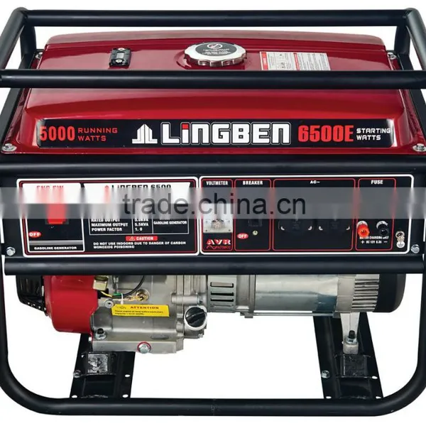 Lingben China 188F Yamaha Electric Generator 5kw OEM Price photo-4