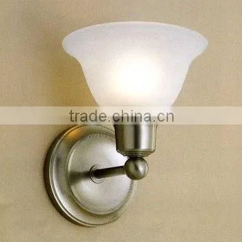 UL & CUL Listed Bathroom Wall Light in Brushed Nickel