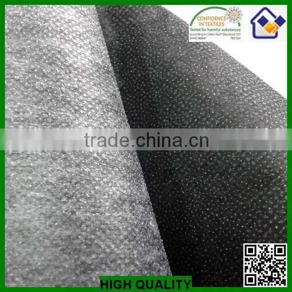 Silicone Oil PA Double Dot Nonwoven Thermal Bonded Interlining Fabric photo-2