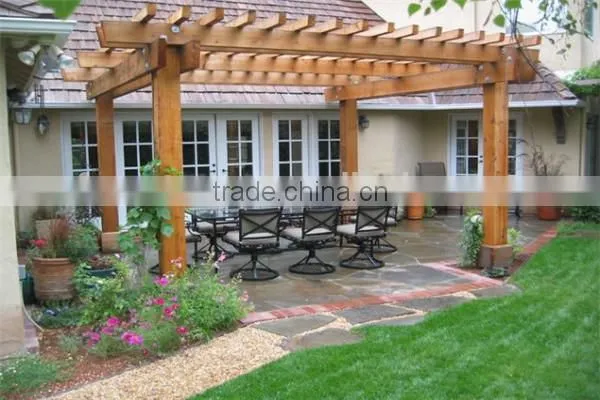 Wpc Pavilion Pergola Wpc Board/wpc Fence