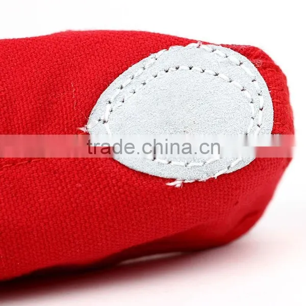 Latest Red Christmas Party Canvas Dance Wholesale Shoes photo-3
