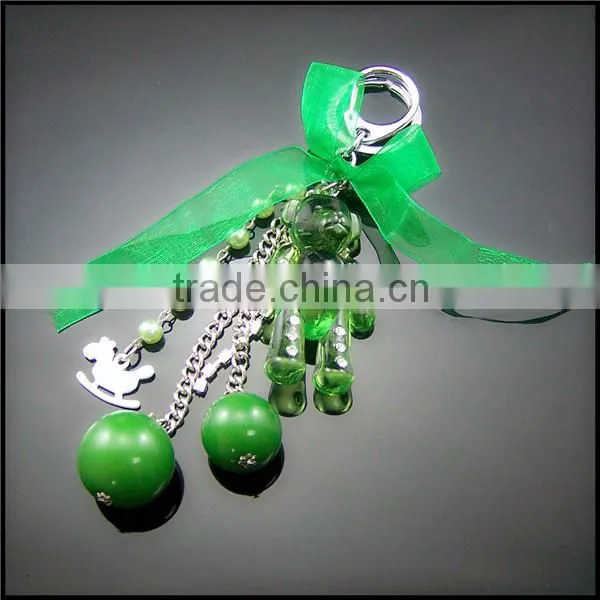 Newest Style Promotion High Quality Cartoon Teddy Bear Top Selling Keychain photo-2