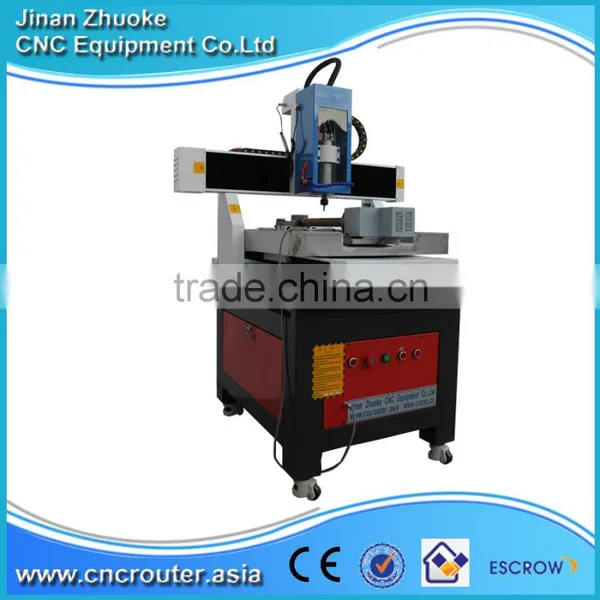 2.2Kw Water Cooled Spindle NCStudio Control Small Metal CNC Router Engraving Machine X(600MM)*Y(600MM)*Z(200MM) photo-4