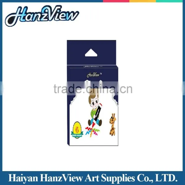 6-color Quality Jumbo Crayons