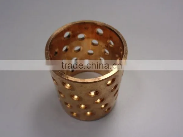 High Performence Bronze With Through Hole Selflubricating Bushing Bearing photo-2