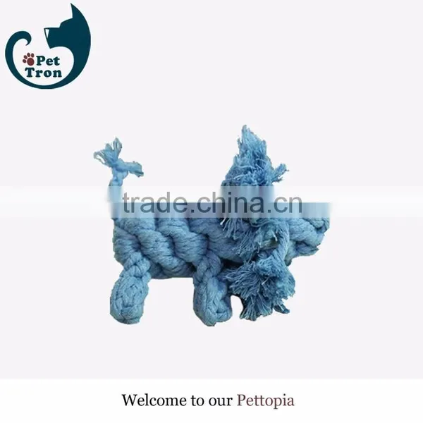 Lion Shape Rope Dog Chew Toy