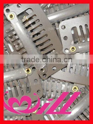 Snap Comb Clips Hair Extension Metal Clips Clip in Hair Extension Clips photo-4