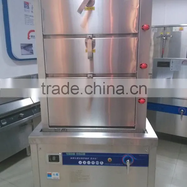 380V Large Stainless Steel Steamer/stainless Steel Electric Steamer/Electric Hot Food Steamer photo-3