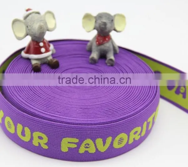 Wholesale Custom Printed Elastic Bands For Waistband photo-3