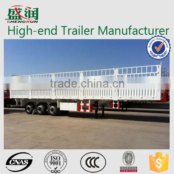 Warehouse Gate Transport Semi Trailer Truck Trailer Shengshun Auto Side Wall Semi Trailer photo-4
