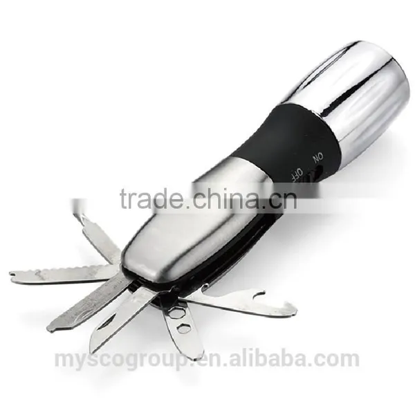6 in 1 Mini Multitool Flashlight/Hand Tool Sets