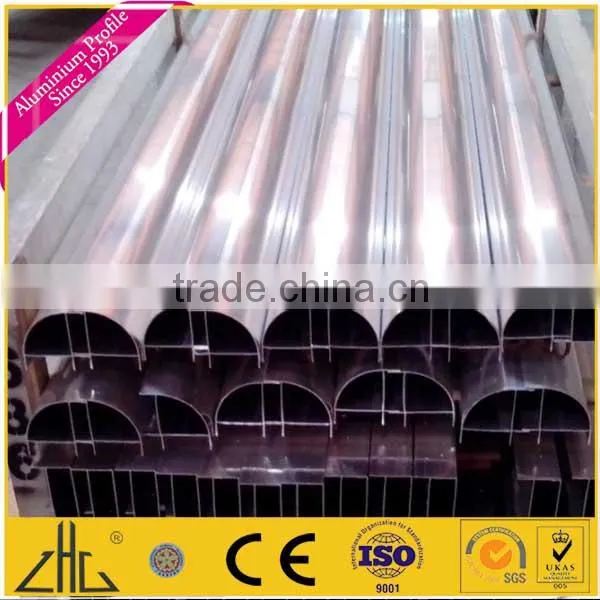 6063 OEM Aluminium Extrusion Profiles for Shower Enclosures / Aluminum Extrusions Supplier Foshan OEM photo-6