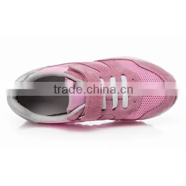 2016 Spring Fancy EVA Sole Jump Mesh Sport Shoes for Girls photo-4