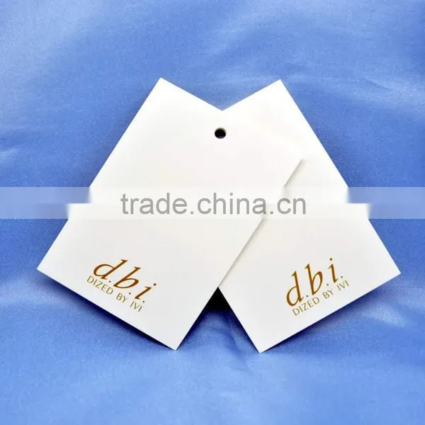 Personalized Factory Produced Garment Paper Tags photo-4