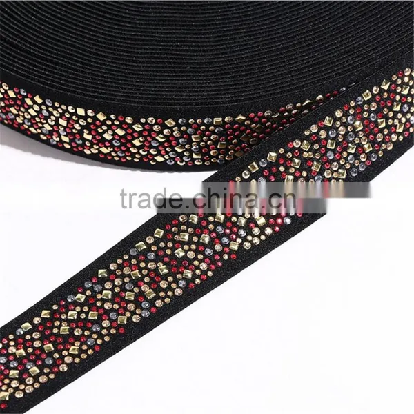 Wholesale Elastic Band With Rhinestones photo-4