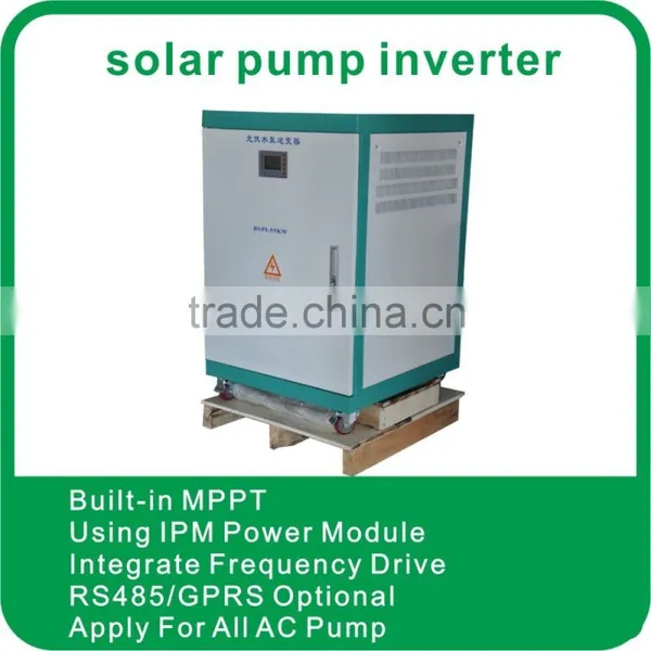 Waterproof Series Solar Sine Wave Pump Inverter Built in VFD and MPPT photo-3