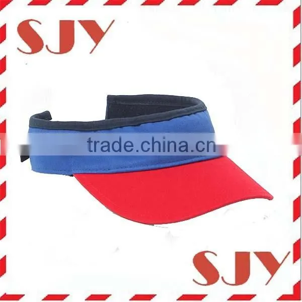 Sun Protection Wide Brim Sun Visor Elastic Back Sun Visor Hat photo-2