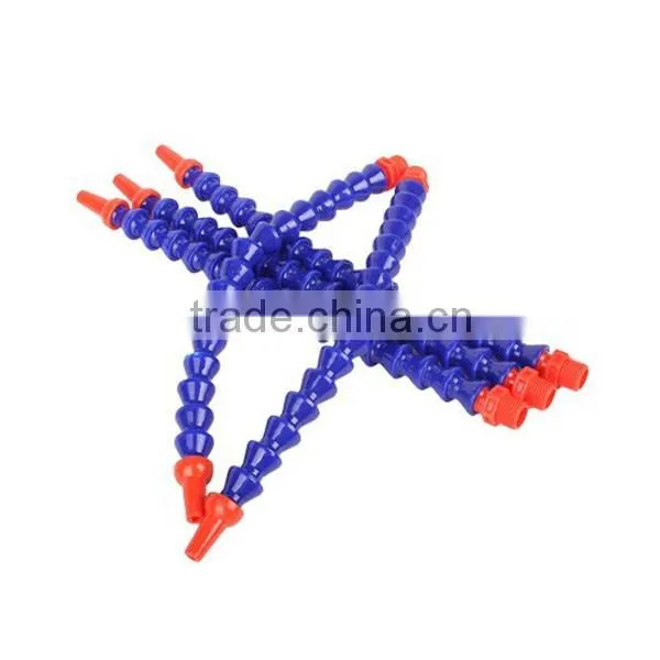 1/2" Thread Round Nozzle Flex Plastic Water Oil Coolant Pipe photo-3