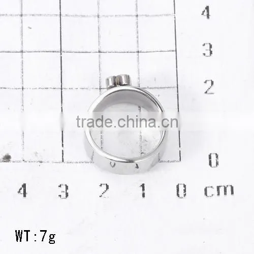 2016 New Arrival Fashion Wholesale 3161 Stainless Steel Lovely Bear Finger Ring photo-2