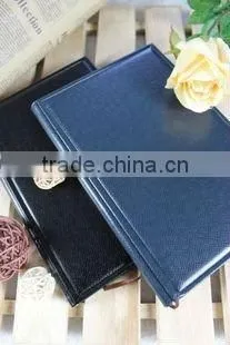 2012 Handmade Business Meeting Planner PU Leather Cover Notebook