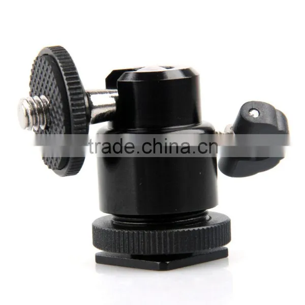 Camera Tripod BallHead Ball Head With Quick Release Plate 1/4" Screw photo-4