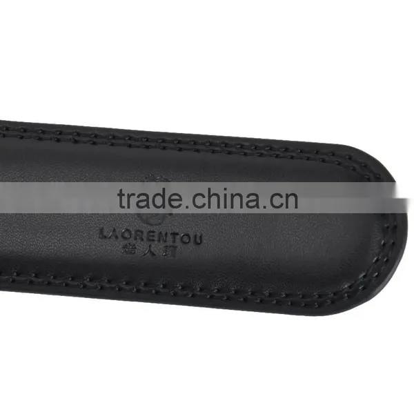 Wide Leather Belt Without Holes Men's Belt photo-6