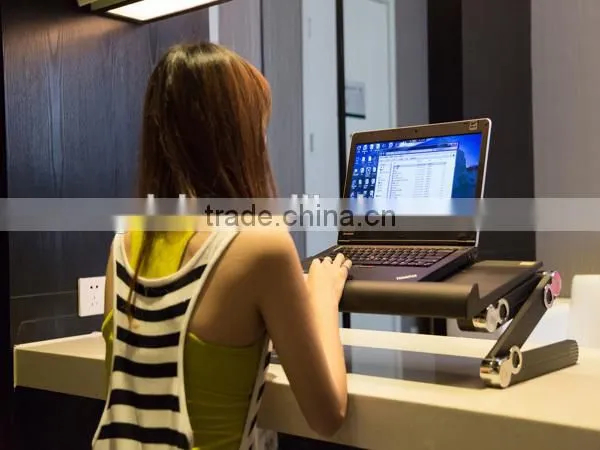 2014 Hot Sell Aluminum Computer Table Partition/school Student Computer Desk Furniture