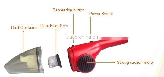 MANDARIN - Electric Lithium Battery Cordless Vacuum Window/Glass/table Vacuum Cleaner photo-2