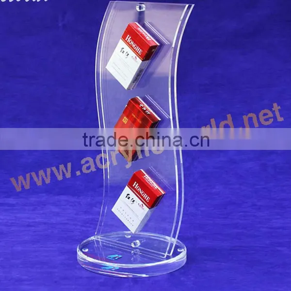 Cigarette Display Shelves /cigarette Display With Pusher/acrylic Vape Display Stand photo-4